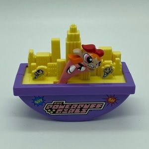 🔥5 for $20🔥Vintage 2001 DairyQueen KidsMeal Powerpuff Girls Wind-Up Rocker Toy